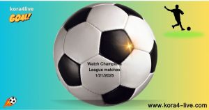 Watch Champions League matches 1/21/2025